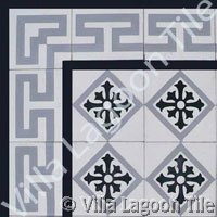 Caribbean cement tile
