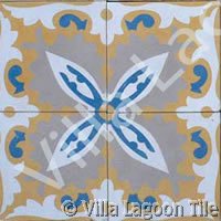 Exotic named cement tiles