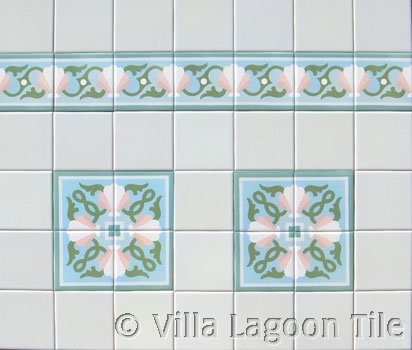 Decorative Ceramic tiles for walls and back splashes