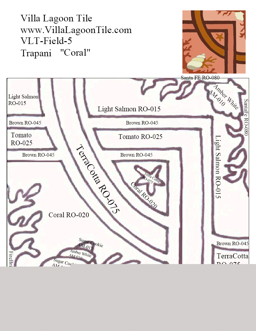 Trapani Coral Color Map