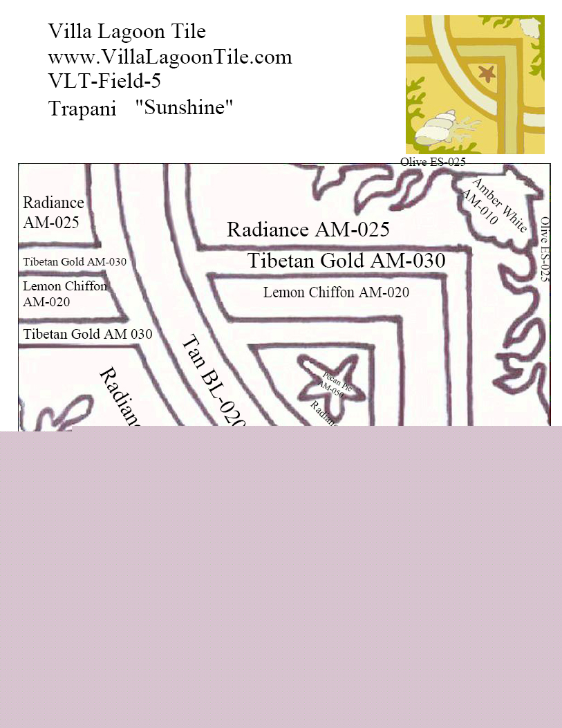 Trapani tile color map
