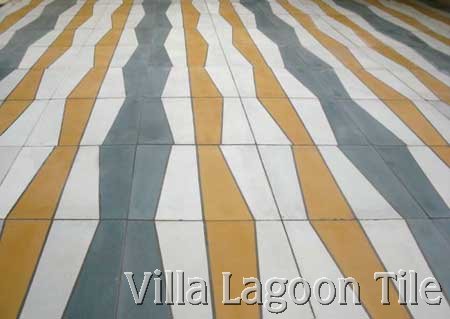cuban tile on a miami balcony