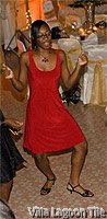 Cuban tile dance floor