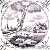Delft Bible Tile