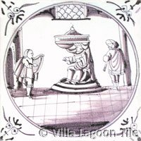 Holland Bible Tiles reproductions