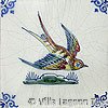 Delft backsplash tile
