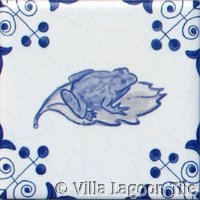 Frog design tile