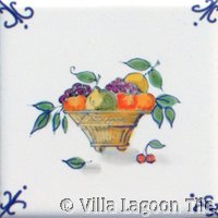 delft mini fruit basket tile 1