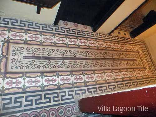 egyptian cement tile rug