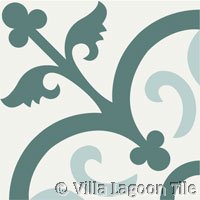 Cement tile for UK and Europe