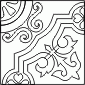 Cement Tile Pattern 223
