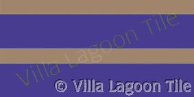 Rug tile border cement tile