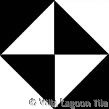 four inch square tile