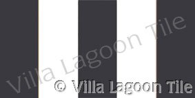 Narrow cement border tile