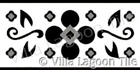 Floral Border Tile