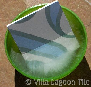 Frost proof cement tiles