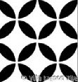Geometric floor tile