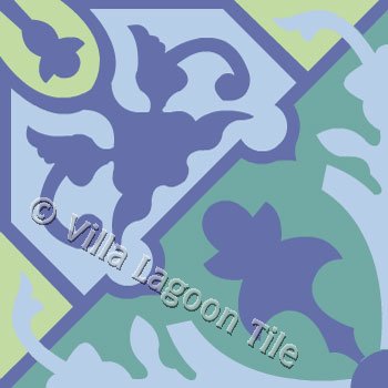 Banchetta Cuban tile