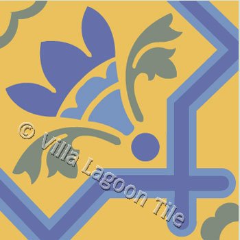 Victorian fancy tile