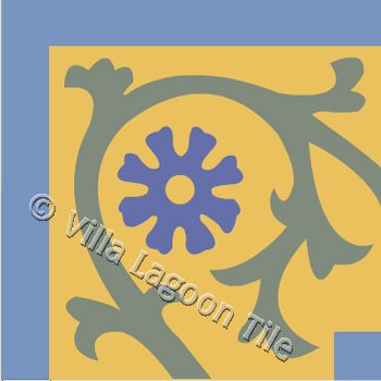 Victorian corner tile