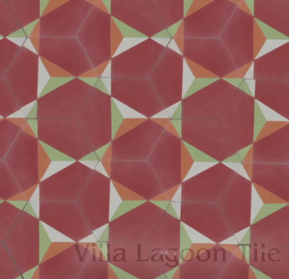 rosen hex cement tile pattern