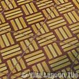 Basketweave Cuban tile pattern