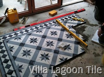 Cement tile installing in London