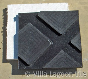 TyRoc tile under layment boards