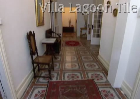 French tile floors with patterns