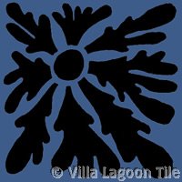 Dark colored floor tile