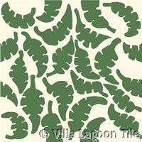 Leaf deco tile