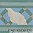 Trellis Shell Aqua