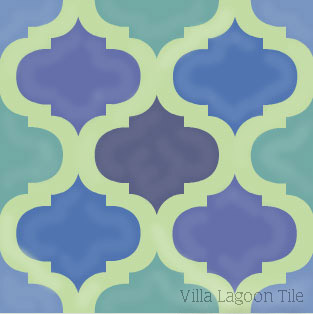 Spanish Moorish style tiles
