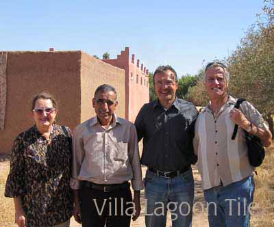 Villa Lagoon Tile in Morocco