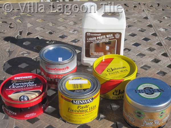 floor tile wax brands