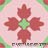 floral encaustic tile mixed
