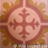 Mixed pattern tiles for floors