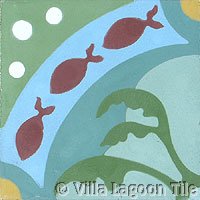 Pescado tile-cement tile
