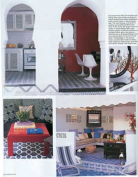 Moroccan cement tiles
