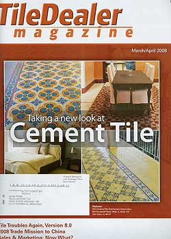 Tile Dealer Magazine Cover