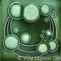 antique molded tiles