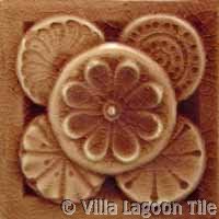 reddish brown glazed ceramic tile