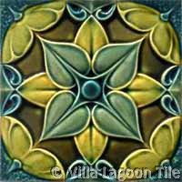 ivy pattern tile