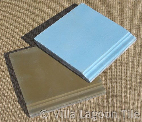 Skirting baseboard tiles