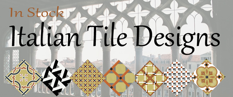 in stock cement tile