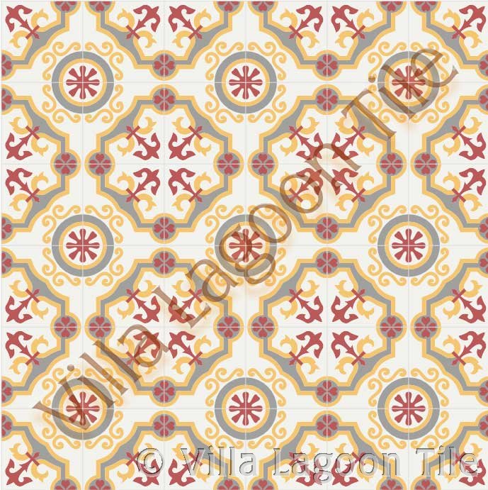 Castillo Moroccan Floor Tile