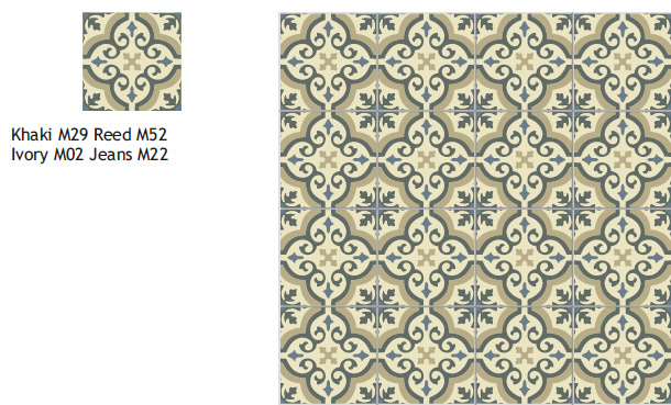 Moroccan cement tile for in stock