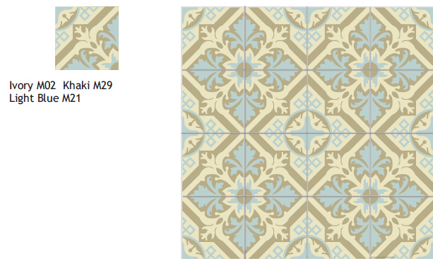 Moroccan cement tile for instock tile purchases