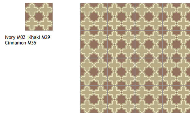 Moroccan cement tile coming for stock tile