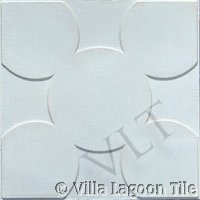 Textured cement tile
